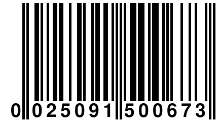 0 025091 500673