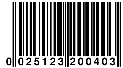 0 025123 200403