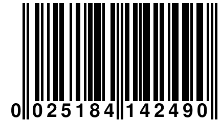 0 025184 142490