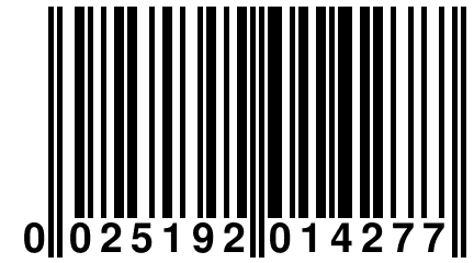 0 025192 014277