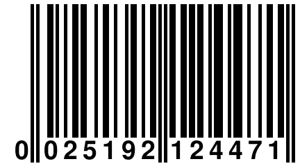 0 025192 124471