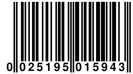 0 025195 015943