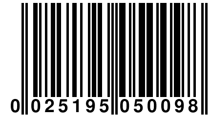 0 025195 050098