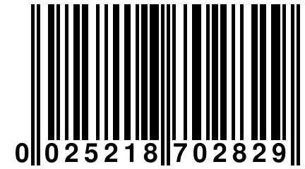 0 025218 702829