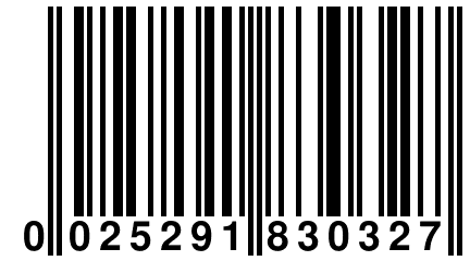 0 025291 830327