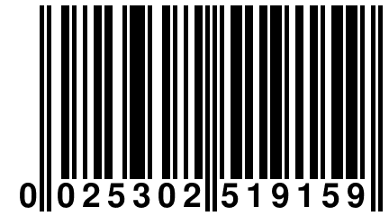 0 025302 519159