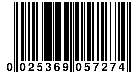 0 025369 057274