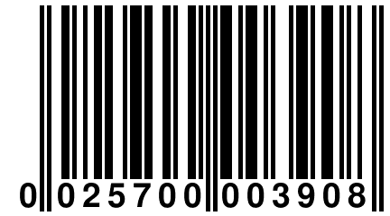 0 025700 003908