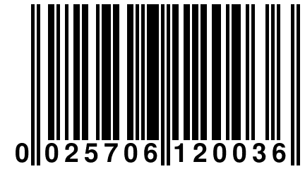 0 025706 120036