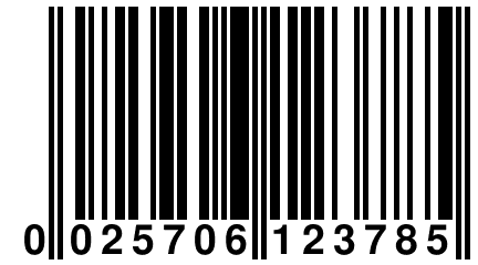 0 025706 123785