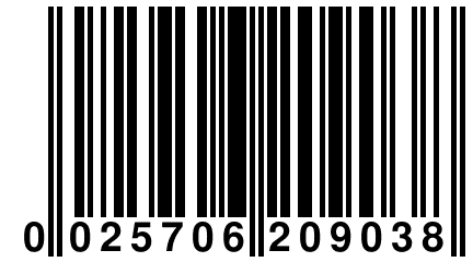 0 025706 209038