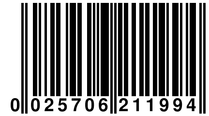 0 025706 211994