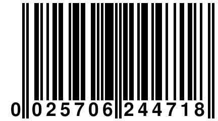 0 025706 244718