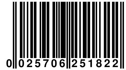 0 025706 251822