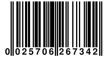 0 025706 267342