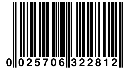 0 025706 322812