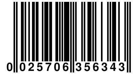 0 025706 356343