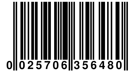 0 025706 356480