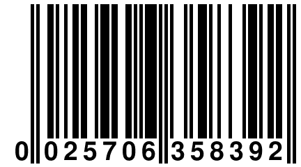 0 025706 358392