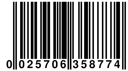 0 025706 358774