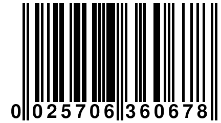 0 025706 360678