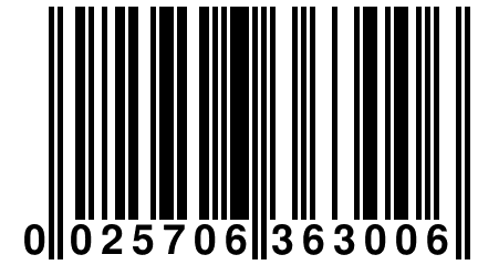 0 025706 363006