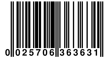 0 025706 363631