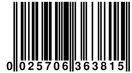 0 025706 363815