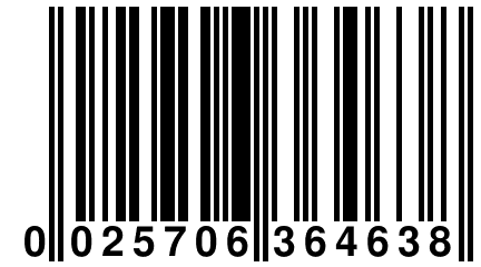 0 025706 364638