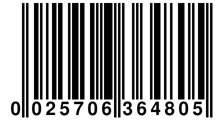 0 025706 364805