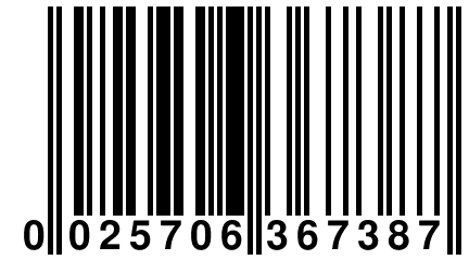 0 025706 367387