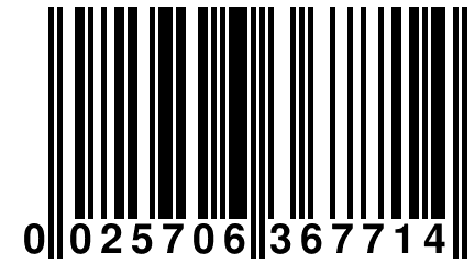 0 025706 367714