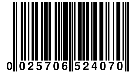 0 025706 524070