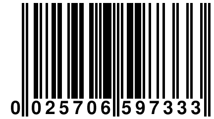 0 025706 597333