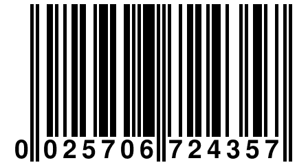 0 025706 724357