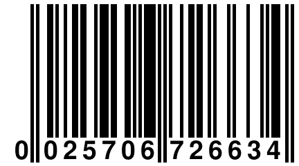 0 025706 726634