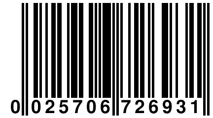 0 025706 726931