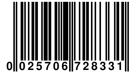 0 025706 728331