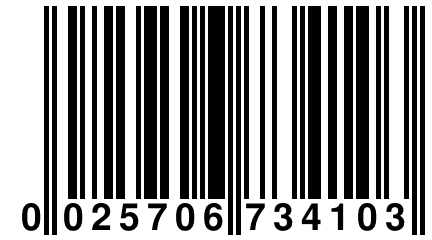 0 025706 734103