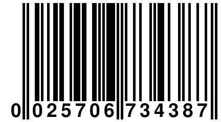 0 025706 734387