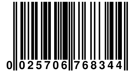 0 025706 768344