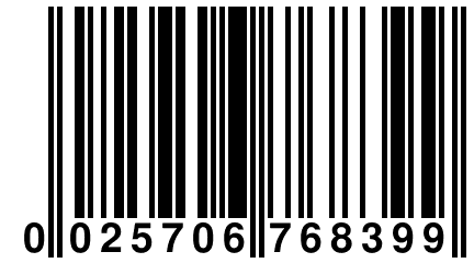 0 025706 768399