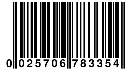 0 025706 783354