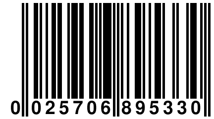 0 025706 895330