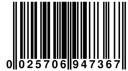 0 025706 947367