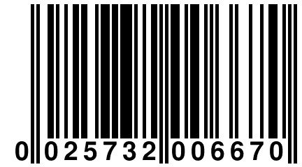 0 025732 006670