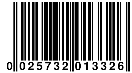 0 025732 013326