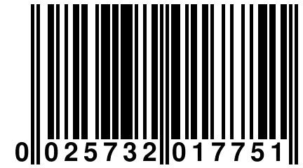 0 025732 017751