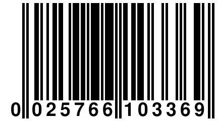 0 025766 103369