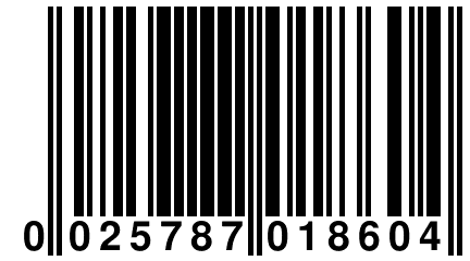 0 025787 018604